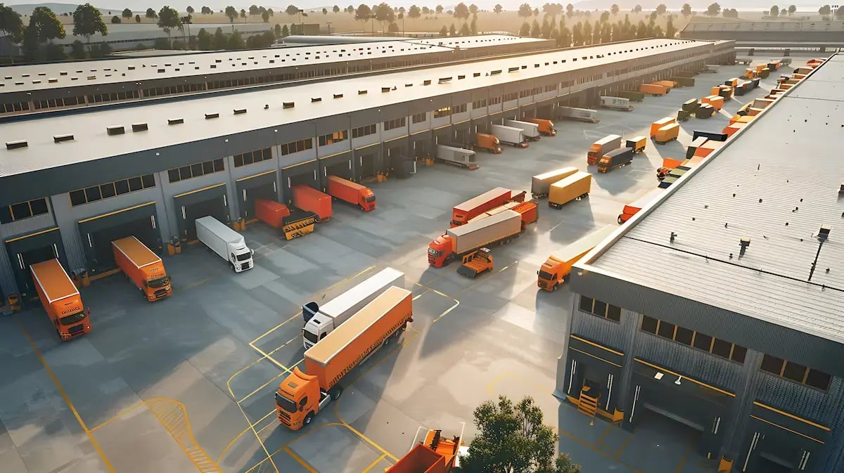 Blog Web Image - Lorries waiting to Dispatch