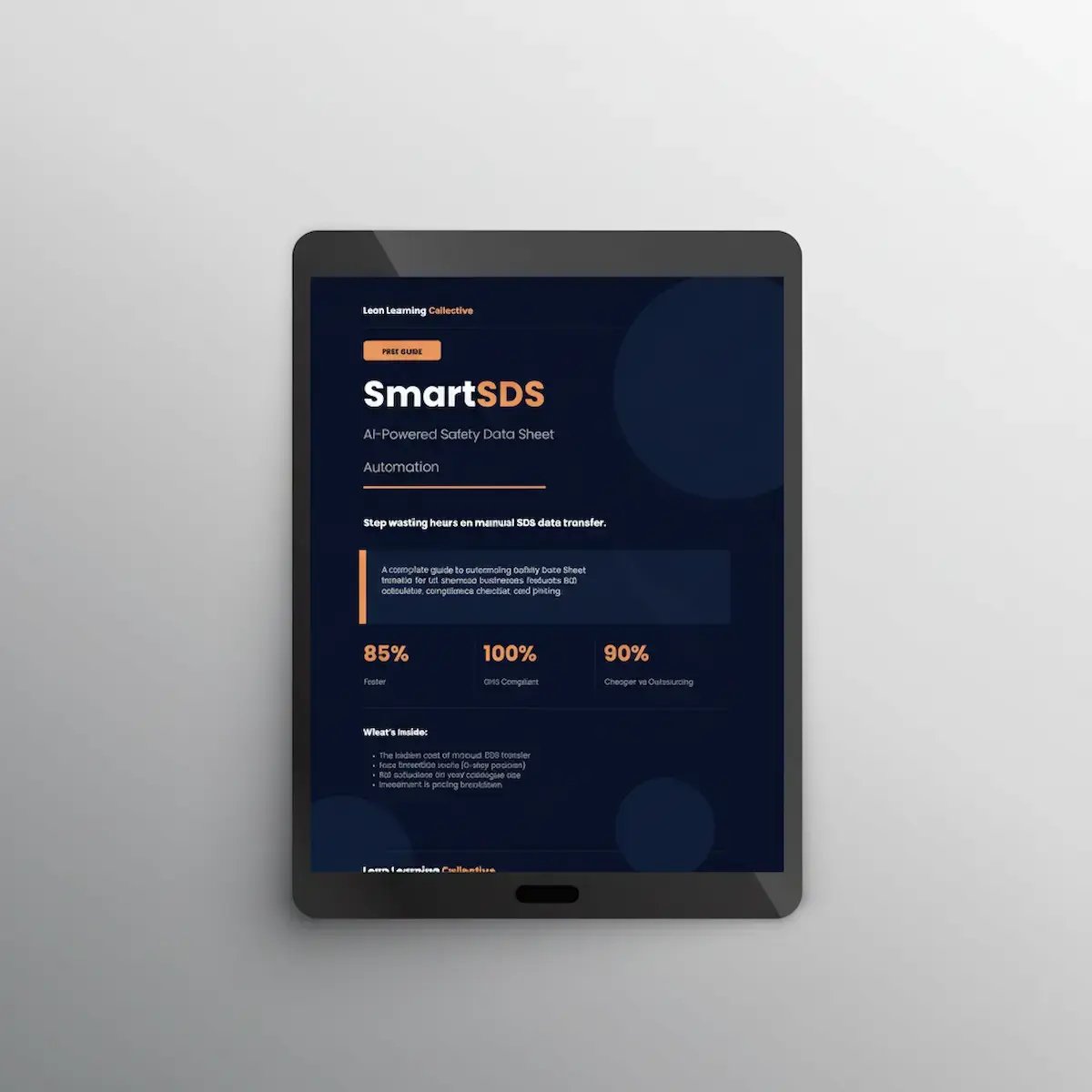 SmartSDS Guide Tablet